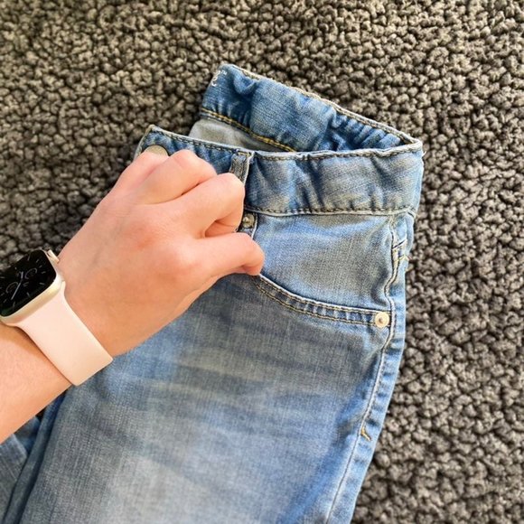 Girls Cat & Jack Light Washed Skinny Jeans Size 14 - Picture 3 of 9